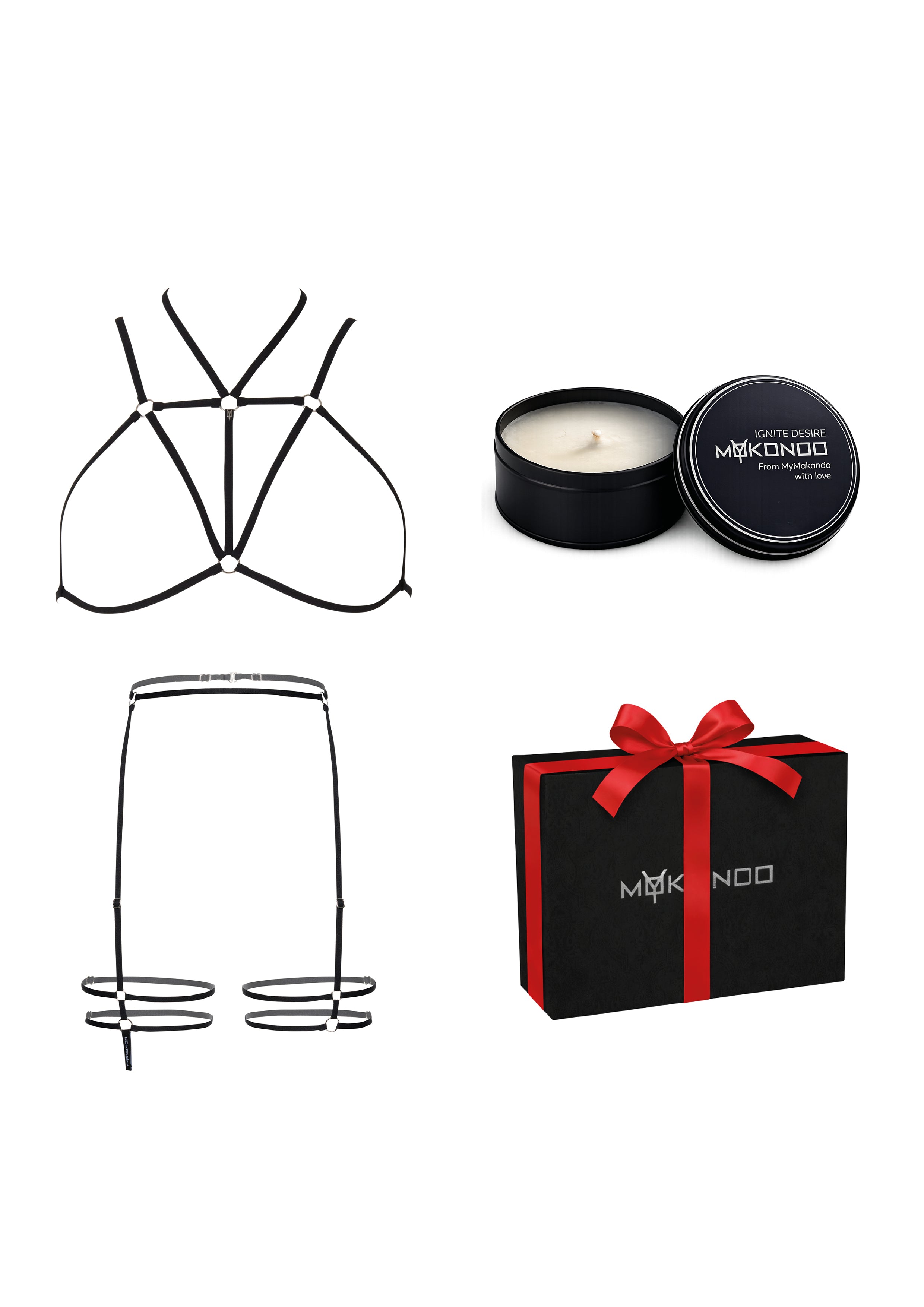 Noir Desire: Valentine’S Lingerie Gift Set