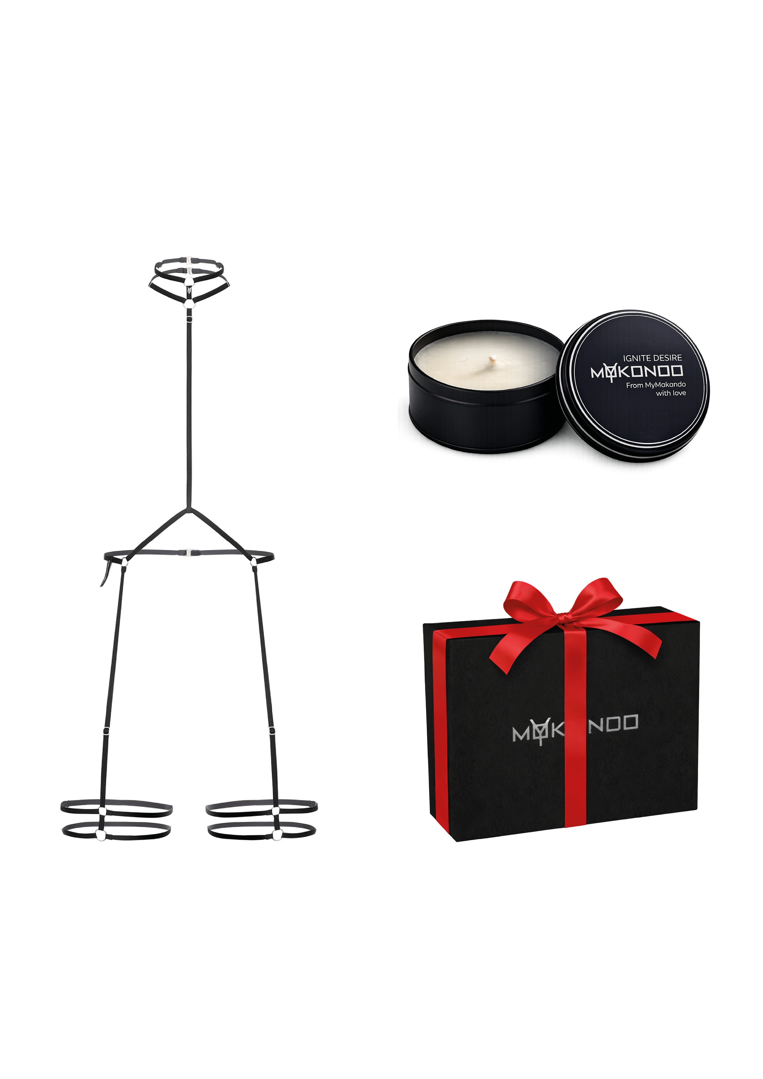 Obsidian Kiss: Valentine's Lingerie Gift Set